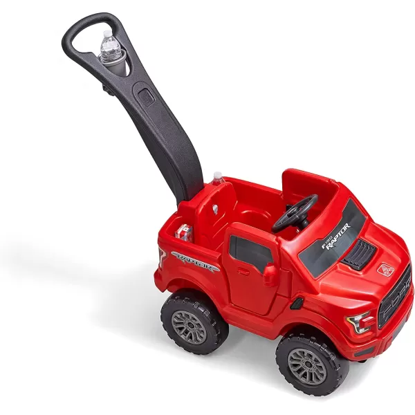 Step2 2-in-1 Ford F-150 Raptor | Kids Ride On Push Car | Red 