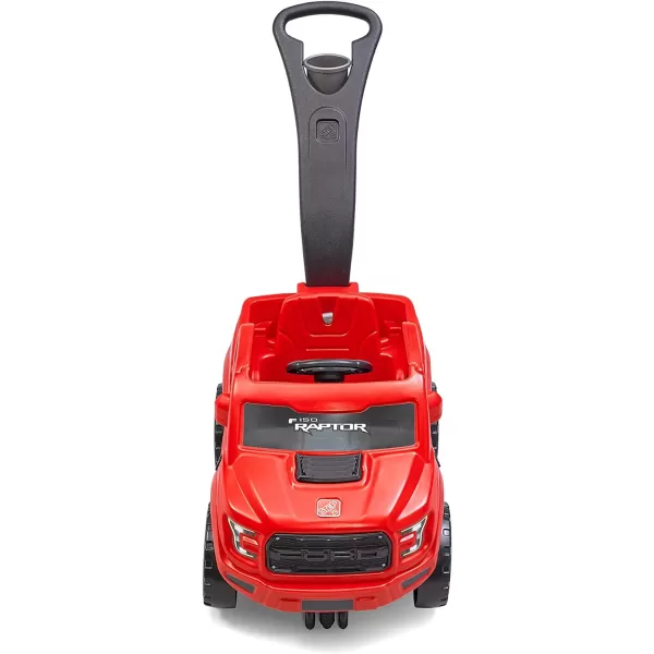 Step2 2-in-1 Ford F-150 Raptor | Kids Ride On Push Car | Red 