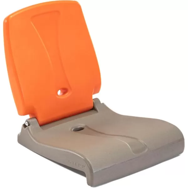 Step2 Foldable Adult Flip Seat, Portable Outdoor Chair for Poolside, Tailgating, Camping, Picnic Chair, Provides Back Support When Sitting on Ground, Bright Pink