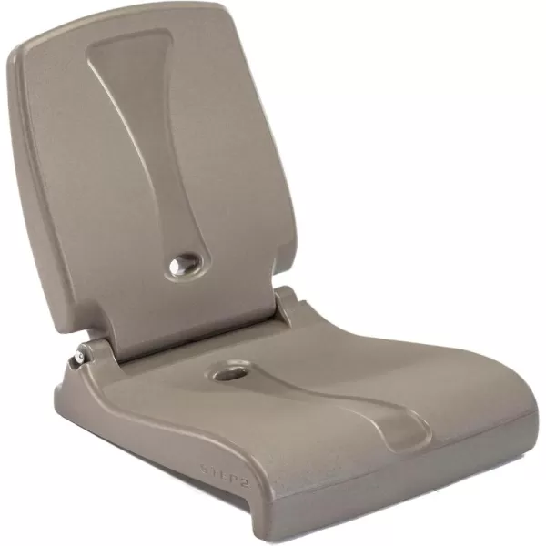 Step2 Foldable Adult Flip Seat, Portable Outdoor Chair for Poolside, Tailgating, Camping, Picnic Chair, Provides Back Support When Sitting on Ground, Bright Pink
