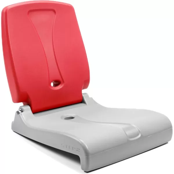 Step2 Foldable Adult Flip Seat, Portable Outdoor Chair for Poolside, Tailgating, Camping, Picnic Chair, Provides Back Support When Sitting on Ground, Bright Pink
