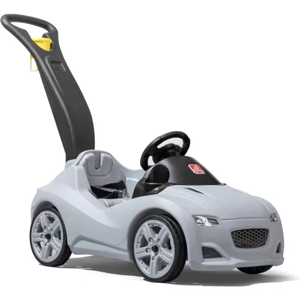 Step2 Whisper Ride Cruiser Kids Push Car, Ride On Car, Seat Belt and Horn, Toddlers 18 - 48 months, Easy Storage, Red, 90.8x50.2x120.7 centimeters