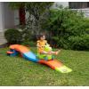 imageStep2 Dino Dash Up ampamp Down Roller Coaster Kids Ride On Toy Push Car IndoorOutdoor Playset Made of Durable Plastic Max Weight 50 lbs for Toddlers 25 Years OldDino Coaster