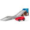 imageStep2 Extreme Thrill Coaster Kids Ride On Toy Push Car IndoorOutdoor Roller Coaster ampamp Playset Made of Durable Plastic Max Weight 75 lbs for Toddlers 3 Years OldGray  Red