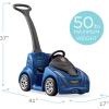 imageStep2 Push Around Buggy GT Kids Push Car Ride On Toy Stroller Substitute Includes Seat Belt ampamp Horn Made of Durable Plastic Max Weight 50 lbs For Toddlers 153 Years Old RedBlue
