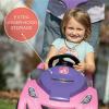 imageStep2 Push Around Buggy GT Kids Push Car Ride On Toy Stroller Substitute Includes Seat Belt ampamp Horn Made of Durable Plastic Max Weight 50 lbs For Toddlers 153 Years Old RedPink