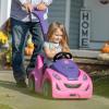 imageStep2 Push Around Buggy GT Kids Push Car Ride On Toy Stroller Substitute Includes Seat Belt ampamp Horn Made of Durable Plastic Max Weight 50 lbs For Toddlers 153 Years Old RedPink