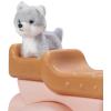 imageStep2 Ride Along Scooter Kids Push Car Foot Powered Ride On Toy Practice Balance with 4 Wheels Made of Durable Plastic Max Weight 40 lbs For Toddlers 154 Years Old Rose PinkRose Pink