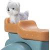 imageStep2 Ride Along Scooter Kids Push Car Foot Powered Ride On Toy Practice Balance with 4 Wheels Made of Durable Plastic Max Weight 40 lbs For Toddlers 154 Years Old Rose PinkAqua