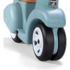 imageStep2 Ride Along Scooter Kids Push Car Foot Powered Ride On Toy Practice Balance with 4 Wheels Made of Durable Plastic Max Weight 40 lbs For Toddlers 154 Years Old Rose PinkAqua