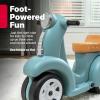 imageStep2 Ride Along Scooter Kids Push Car Foot Powered Ride On Toy Practice Balance with 4 Wheels Made of Durable Plastic Max Weight 40 lbs For Toddlers 154 Years Old Rose PinkAqua