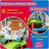imageStep2 Unicorn Up ampamp Down Roller Coaster Kids Ride On Toy Push Car IndoorOutdoor Playset Made of Durable Plastic Max Weight 50 lbs For Toddlers 25 Years Old MulticolorMulti