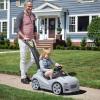imageStep2 Whisper Ride Cruiser Kids Push Car Ride On Toy Stroller Substitute Includes Seat Belt ampamp Horn Made of Durable Plastic Max Weight 50 lbs For Toddlers 154 Years Old RedGray