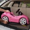 imageStep2 Whisper Ride Cruiser Kids Push Car Ride On Toy Stroller Substitute Includes Seat Belt ampamp Horn Made of Durable Plastic Max Weight 50 lbs For Toddlers 154 Years Old RedPink