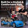 imageStep2 Whisper Ride Cruiser Kids Push Car Ride On Toy Stroller Substitute Includes Seat Belt ampamp Horn Made of Durable Plastic Max Weight 50 lbs For Toddlers 154 Years Old RedBlue