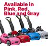 imageStep2 Whisper Ride Cruiser Kids Push Car Ride On Toy Stroller Substitute Includes Seat Belt ampamp Horn Made of Durable Plastic Max Weight 50 lbs For Toddlers 154 Years Old RedPink