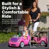 imageStep2 Whisper Ride II Buggy Kids Push Car Ride On Toy Stroller Substitute Includes Seat Belt ampamp Horn Made of Durable Plastic Max Weight 50 lbs For Toddlers 154 Years Old BluePink