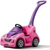 imageStep2 Push Around Buggy GT Kids Push Car Ride On Toy Stroller Substitute Includes Seat Belt ampamp Horn Made of Durable Plastic Max Weight 50 lbs For Toddlers 153 Years Old RedPink