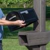 imageKingsley Park 597799 Highland Mail Post Dark CedarDark Cedar