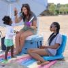 imageStep2 Folding Adult Flip Seat Portable Outdoor Chair for Poolside Tailgating Camping Picnic Stadium Provides Back Support When Sitting on Ground Made of Durable Plastic WhiteCapri