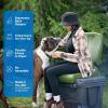 imageStep2 Folding Adult Flip Seat Portable Outdoor Chair for Poolside Tailgating Camping Picnic Stadium Provides Back Support When Sitting on Ground Made of Durable Plastic WhiteOlive