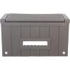 imageStep2 Lakewood Boot Bench Functional Entryway Rack Shoe Organizer Utility Bench Garage ampamp Mud Room Storage Brown