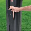 imageStep2 MailMaster Plus Mailbox ampamp Post Weather Resistant Large Outdoor Mailboxes Made of Durable Plastic Easy to Install Flag Included BlackBlack