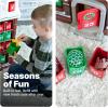 imageStep2 My First Advent Calendar Kids Interactive Christmas Toy Includes 25 Toy Refillable Bins Hide Surprises for Holiday Excitement Made of Durable Plastic for Toddlers 15 Years Old
