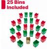 imageStep2 My First Advent Calendar Kids Interactive Christmas Toy Includes 25 Toy Refillable Bins Hide Surprises for Holiday Excitement Made of Durable Plastic for Toddlers 15 Years Old