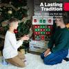 imageStep2 My First Advent Calendar Kids Interactive Christmas Toy Includes 25 Toy Refillable Bins Hide Surprises for Holiday Excitement Made of Durable Plastic for Toddlers 15 Years Old