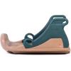 imageStep2 Snow Runner Kids Ride On Toy ampamp Outdoor Snow Sled ampamp Toboggan Fits 2 Riders Made of Durable Plastic Max Weight 120 lbs for Toddlers 36 Years Old Tan ampamp Green