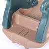 imageStep2 Snow Runner Kids Ride On Toy ampamp Outdoor Snow Sled ampamp Toboggan Fits 2 Riders Made of Durable Plastic Max Weight 120 lbs for Toddlers 36 Years Old Tan ampamp Green