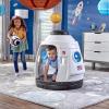 imageStep2 Space Capsule Swing Kids IndoorOutdoor Swing or Playhouse Backyard Playground Set Attach to Playset or Tree for Children 38 Years OldWhite  Blue