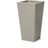 imageStep2 Tremont Tall Round Tapered Planter Large Planters for Outdoor Plants Gardening and Flower Pot for Patio or Porch Efficient Drainage Durable Plastic Dark Cedar 1PackConcrete