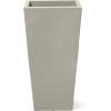 imageStep2 Tremont Tall Round Tapered Planter Large Planters for Outdoor Plants Gardening and Flower Pot for Patio or Porch Efficient Drainage Durable Plastic Dark Cedar 1PackConcrete