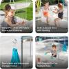 imageStep2 Vero Kid Cabana Shaded Poolside Retreat with Water Play and Snack Station FadeResistant Waterproof Easy Assembly White