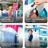imageStep2 Vero Poolside Organizer OutdoorIndoor Waterproof Patio Furniture Pool ampamp Toy Storage Made of Durable Plastic White