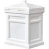 imageStep2 Express Package Delivery Box Weather Resistant Large Outdoor Parcel Storage Made of Durable Plastic No Installation Secures Packages BlackWhite