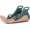 imageStep2 Snow Runner Kids Ride On Toy ampamp Outdoor Snow Sled ampamp Toboggan Fits 2 Riders Made of Durable Plastic Max Weight 120 lbs for Toddlers 36 Years Old Tan ampamp Green