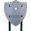imageStep2 Snow Shield Mailbox Guard Winter Mailbox Snow Plow Shield Weather Resistant Made of Durable Plastic Reflector Included Easy Install Gray