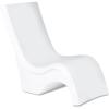 imageStep2 Vero Pool Chair FadeResistant Waterproof Patio Furniture for Sun Shelf Use in Pools up to 9Inches of Water Weighted White15Inch Depth