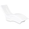 imageStep2 Vero Pool Lounger FadeResistant Waterproof Patio Furniture Pool Lounge Chair for Sun Shelf Use in Pools with Shelves Up to 9Inches Deep or Outside Pool Deck Weighted WhiteWeighted  Riser