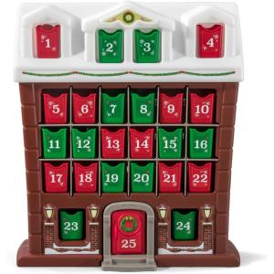 imageStep2 My First Advent Calendar Kids Interactive Christmas Toy Includes 25 Toy Refillable Bins Hide Surprises for Holiday Excitement Made of Durable Plastic for Toddlers 15 Years Old