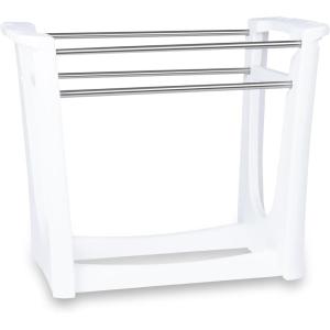 imageStep2 Vero Poolside Organizer OutdoorIndoor Waterproof Patio Furniture Pool ampamp Toy Storage Made of Durable Plastic White