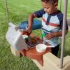 imageStep2 All Around Playtime Patio with Canopy Playset  Shaded Outdoor Playhouse for Kids with Realistic Interactive Features Room for Multiple Toddlers to Play  Dimensions 60quot H x 475quot W x 475quot DGreen