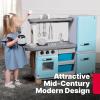 imageStep2 Cooking Time Kids Kitchen Playset IndoorOutdoor Kitchenette Interactive Play with Lights and Sounds Made of Durable Plastic Includes 23 Piece Toy Accessories for Toddlers 2 Years Old