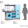 imageStep2 Cooking Time Kids Kitchen Playset IndoorOutdoor Kitchenette Interactive Play with Lights and Sounds Made of Durable Plastic Includes 23 Piece Toy Accessories for Toddlers 2 Years Old