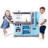 imageStep2 Cooking Time Kids Kitchen Playset IndoorOutdoor Kitchenette Interactive Play with Lights and Sounds Made of Durable Plastic Includes 23 Piece Toy Accessories for Toddlers 2 Years Old