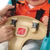 imageStep2 Infant to Toddler Swing Baby Outdoor Swing Backyard Bucket Style Swing Seat Secure Harness Outside WeatherResistant Rope Attach to Playset For Toddlers 9 Months 3 Years OldBlue