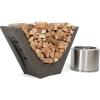 imageStep2 Longhorn Firewood Rack  Firewood Nest  Log Holder for Outdoor or Indoor Use  Ideal and Elegant Wood Storage Solution for Fire Pits Fireplaces Wood Burning Stoves and More  Easy Assembly